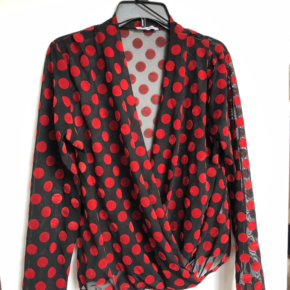 Zara cross front top